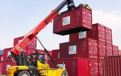 SANY SRSC4545C2 reachstacker first used in Florida