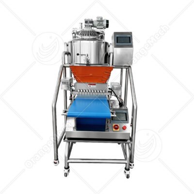 heated candy depositor (2) New-generation candy machine: an all-in-one unit for sugar cooking and depositing