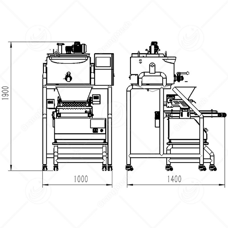 New-generation candy machine: an all-in-one unit for sugar cooking and depositing