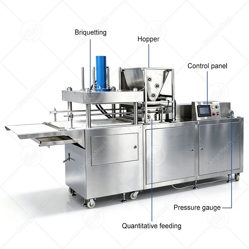 Sugar Cube Machine With Compact And Unbreakable Sugar Cubes
